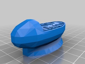 mitochondrion mitocondrio biology mother mothers day science 3d print model - Mito3D