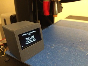 piccolo octoprint monitor Stampante 3d accessori oled sainsmart 3d print model - Mito3D