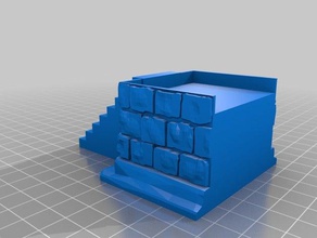 le système scalextric sport dunlop pont de montage à 4 voies extender passe-temps la fente slot car 3d print model - Mito3D