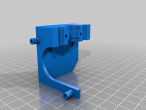 soporte extrusor hephestos e3d v6 Impresora 3d de las piezas hotend 3d print model - Mito3D