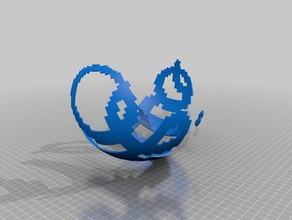 scriptohioattempt2 matematik sanatı özelleştirilmiş 3d print model - Mito3D