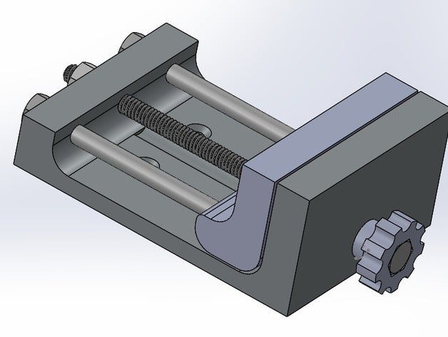 mini vice des outils à main le 3D print model - Mito3D