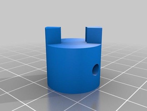 aranha acoplamento - printrbot simples de metal Impressora 3d peças acoplador mandíbula um eixo-z eixo z 3d print model - Mito3D