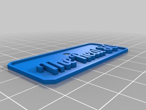real sc signos y logotipos personalizado 3d print model - Mito3D