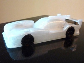 nissan le-mans prototype remix vehicles 3d print model - Mito3D