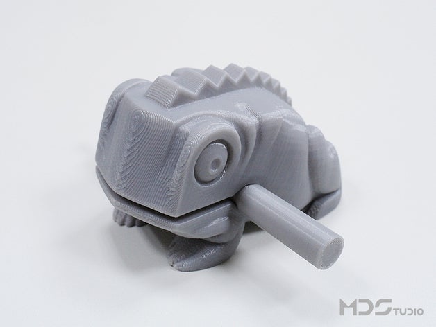 money frog decor 3D print model - Mito3D