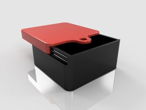 Schiebedeckel-box Container box Fall container 3d print model - Mito3D