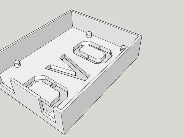 arduino Fall 3d-Druck-tests Zubehör due uno 3D print model - Mito3D