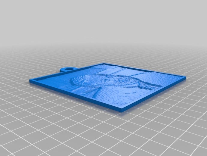 dcm inverted 2d art customized 3D print model - Mito3D
