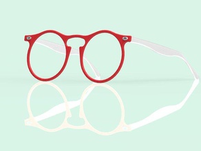 maka glasses 3d printing printer design sunglasses 3d print model - Mito3D