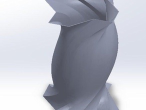 loft vaso art crazy forma il 3d print model - Mito3D