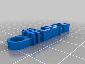 lara organización personalizado 3d print model - Mito3D