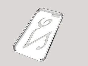 iphone 6 cas v1 téléphone mobile le pare-chocs l'iphone 3d print model - Mito3D
