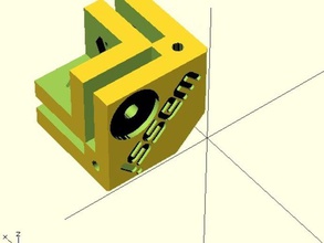 plexiglas mounting corners mendelmax 15 3d printer accessories 3d print model - Mito3D