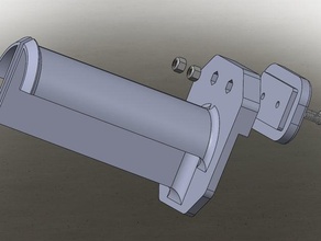 filamento de spool titular Impressora 3d peças atualização parte 3d print model - Mito3D