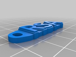 rsa organización personalizado 3d print model - Mito3D