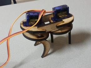 crawler mechanische Spielzeuge 3d print model - Mito3D