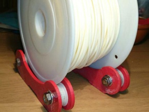 reel filament rolls 3d printer accessories filament-spool 3d print model - Mito3D