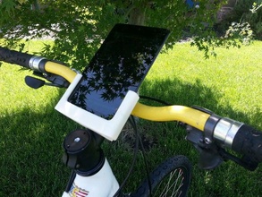 la nexus 7 de vélo montage sport à l'extérieur tablette 3d print model - Mito3D