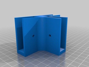 özelleştirilmiş shelfie diy raf depolama tasarımcısı organizasyon 3d print model - Mito3D