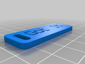 var organizasyon özelleştirilmiş 3d print model - Mito3D
