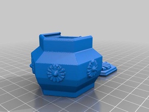 belly box art flower flowerbox gift-box 3d print model - Mito3D