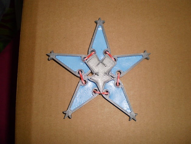 royaume cœur star fou L'impression 3d kingdom hearts étoiles 3D print model - Mito3D