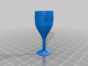 binary goblet kitchen & dining customized 3d print model - Mito3D