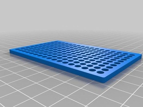 my customized tamiya compatible building plate 57x90 robotics 3d print model - Mito3D