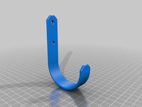 meine angepasste Wandhalter - Organisation kundengebundene 3d print model - Mito3D