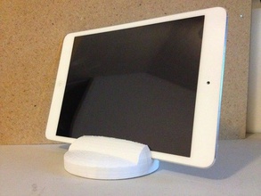 ipad mini mount standı tablet tekne sohbet içinde bardak tutucu facetime film deniz navigasyon video 3d print model - Mito3D