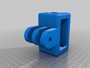 monitor 8020 adapter office extrusion tslot 3d print model - Mito3D