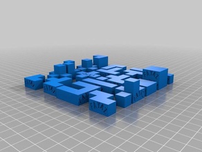 tetris 3d printing 3d print model - Mito3D