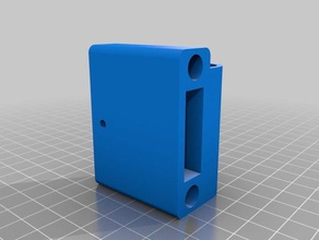 prusa i3 x-idler & x-motor nut traps 'i2 style' 3d printer parts 3d print model - Mito3D