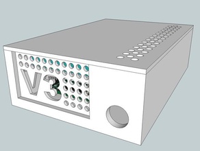 pi en la versión caja de 3 electrónica 3d print model - Mito3D