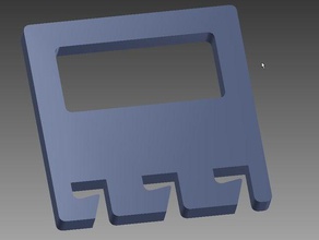 çanta tutucu 3d baskı cnc router shapeoko2 3d print model - Mito3D