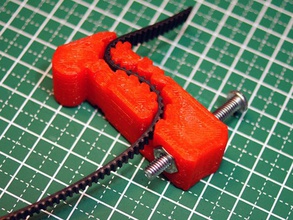 pivot lever belt tensioner 3d printer parts belts gt2 part printrbot tight tightener 3d print model - Mito3D