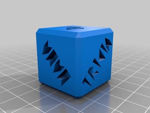 family dice customized 3d print model - Mito3D