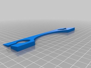 custom stick navetta utensili a mano scheda di tessitura 3d print model - Mito3D
