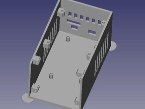 caixa eletrônico caja electr nica Impressora 3d acessórios eletrônica de componentes eletrônicos em rampas 3d print model - Mito3D