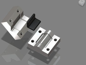 plastic bracket mould replacement parts 3d print model - Mito3D