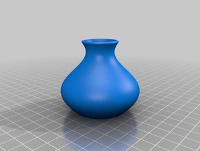sin-fonction vase art personnalisé 3d print model - Mito3D