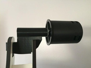 spool roller rostock max v2 3d printer accessories holder 3d print model - Mito3D