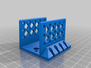 kitchentable cable holder office customized 3d print model - Mito3D