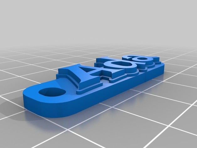ada organizasyon özelleştirilmiş 3D print model - Mito3D