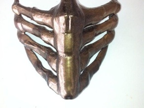 scorpion mask - mkix costume 3d print model - Mito3D