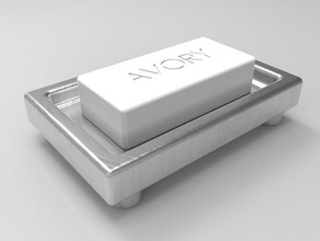 prato do sabão casa de banho 3d print model - Mito3D