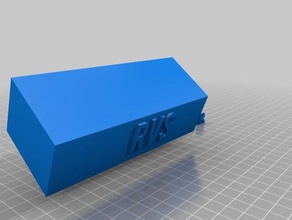 inclinada rvs sinal A impressão 3d 3d print model - Mito3D