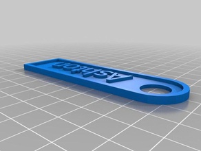 Anahtarlık ashton aksesuarlar 3d print model - Mito3D