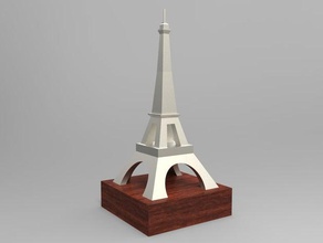 eiffel tower Kunst 3d print model - Mito3D